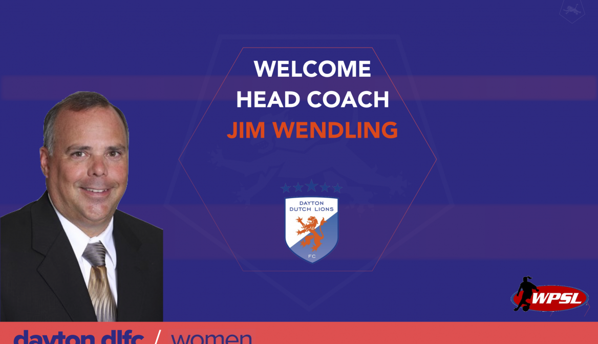 Jim Wendling leads DDL FC’s Women’s team in 2019 season.