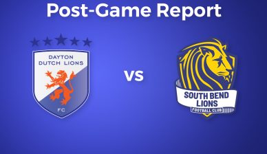 Dutch Lions lose 0-5 vs South Bend
